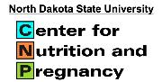 Center for Nutrition and Pregancy, North Dakota State University Logo